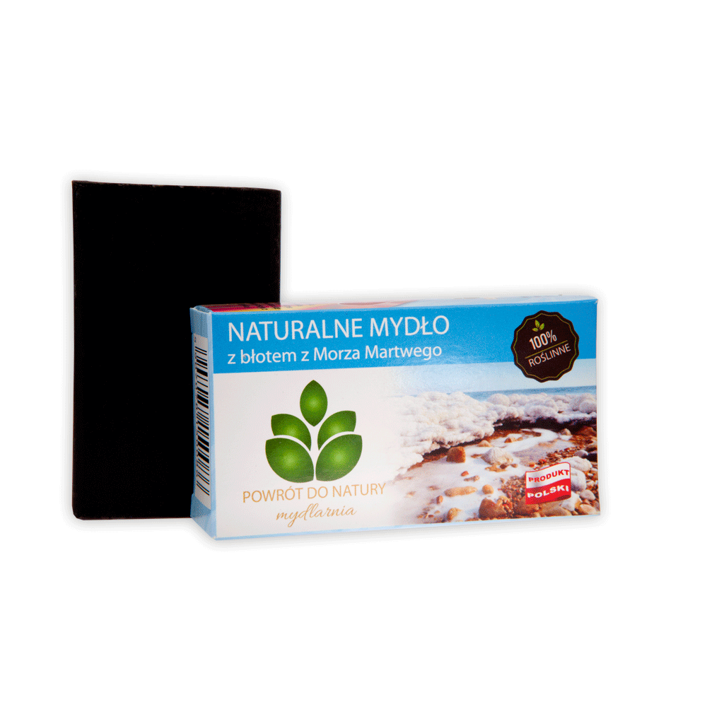 Naturalne mydło z błotem z morza martwego 100 g