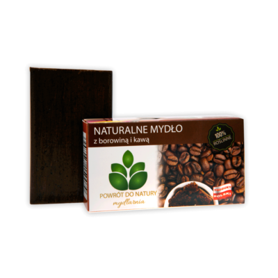 Naturalne mydło z borowiną i kawą 100 g
