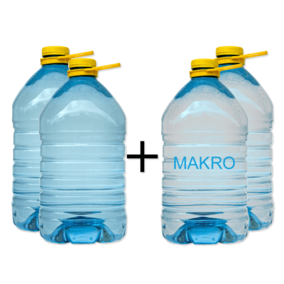 WODA PLAZMOWANA 2x5l + WODA PLAZMOWANA MAKRO 2x5l