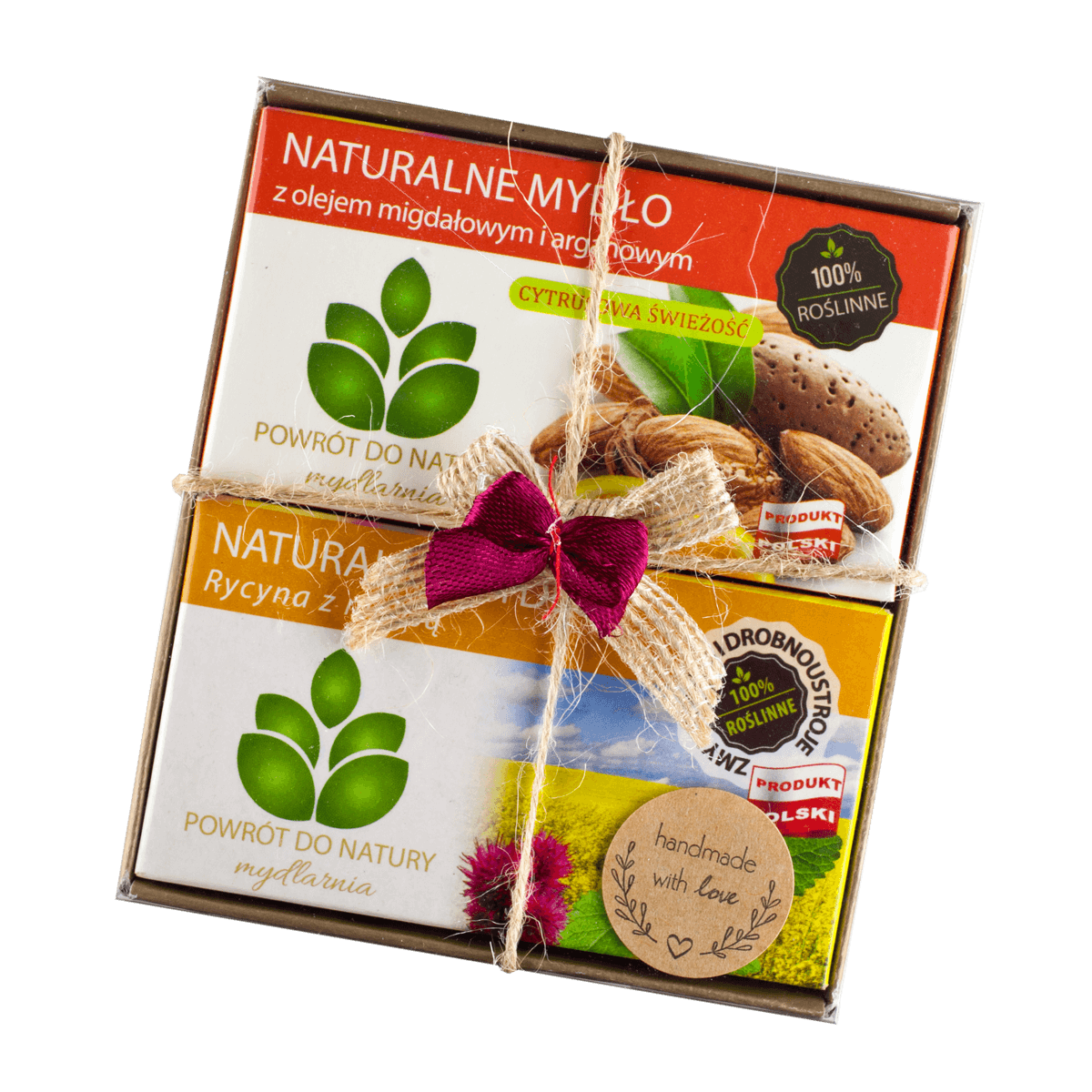 ŚWIĄTECZNY ZESTAW MYDEŁ 2x100 g WYBÓR - obrazek 2