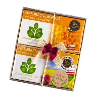 ŚWIĄTECZNY ZESTAW MYDEŁ 2x100 g WYBÓR