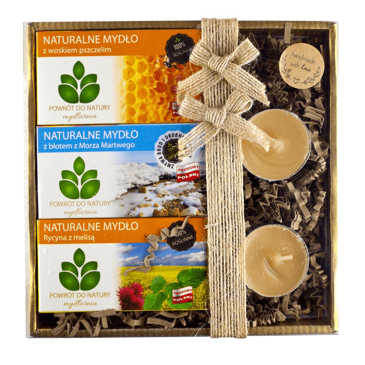 ŚWIĄTECZNY ZESTAW MYDEŁ 3x100 g WYBÓR - obrazek 2