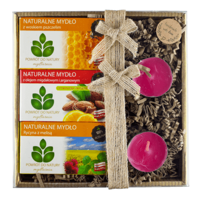 ŚWIĄTECZNY ZESTAW MYDEŁ 3x100 g WYBÓR