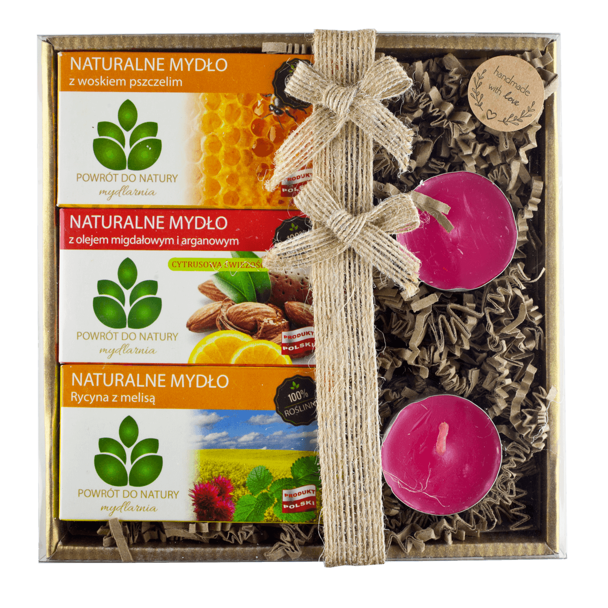 ŚWIĄTECZNY ZESTAW MYDEŁ 3x100 g WYBÓR