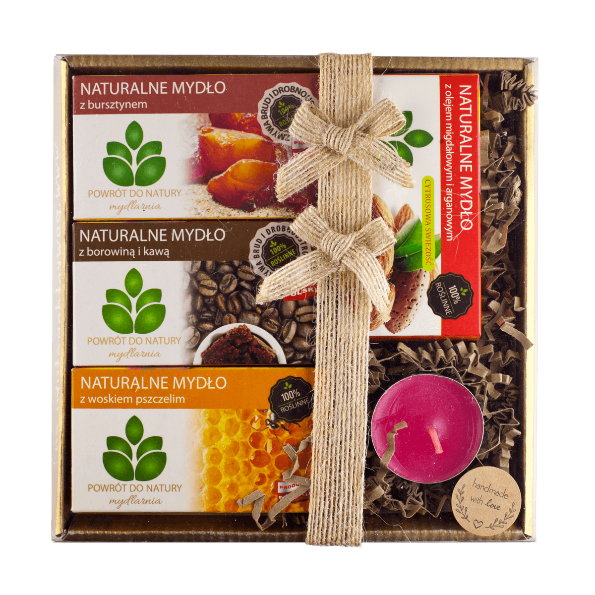 ŚWIĄTECZNY ZESTAW MYDEŁ 4x100 g WYBÓR - obrazek 4