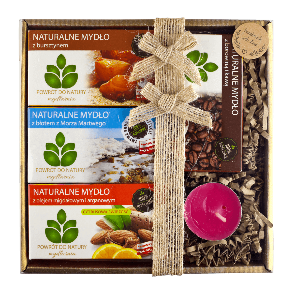 ŚWIĄTECZNY ZESTAW MYDEŁ 4x100 g WYBÓR - obrazek 3