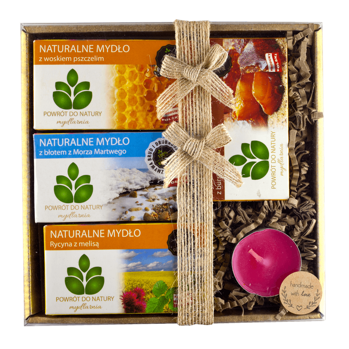 ŚWIĄTECZNY ZESTAW MYDEŁ 4x100 g WYBÓR - obrazek 2